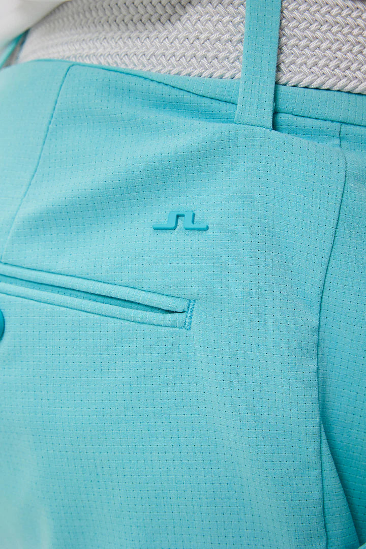 J.Lindeberg Men's Vent Tight Shorts - Blue Curacao