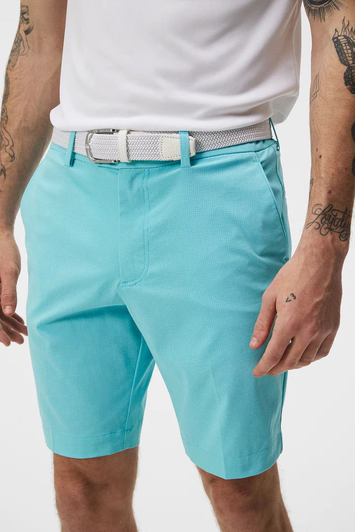 J.Lindeberg Men's Vent Tight Shorts - Blue Curacao