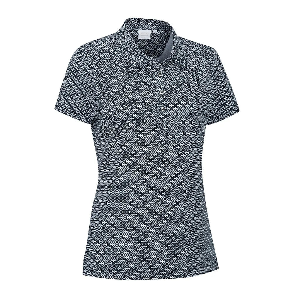 PING Ladies Rumour Polo - Navy / White