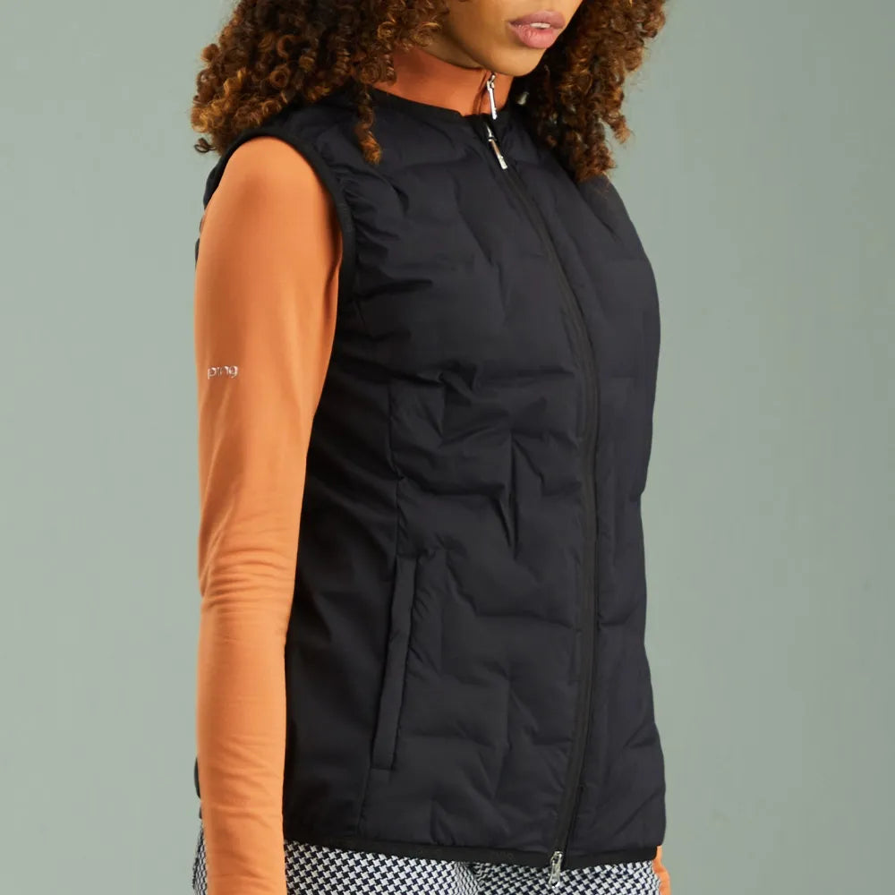 PING Ladies Flo Vest - Black