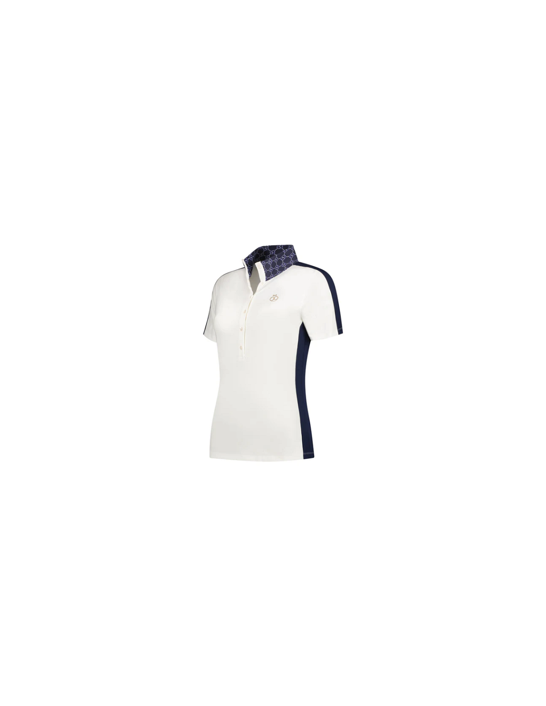 PAR 69 Billy Top - White Dark Navy