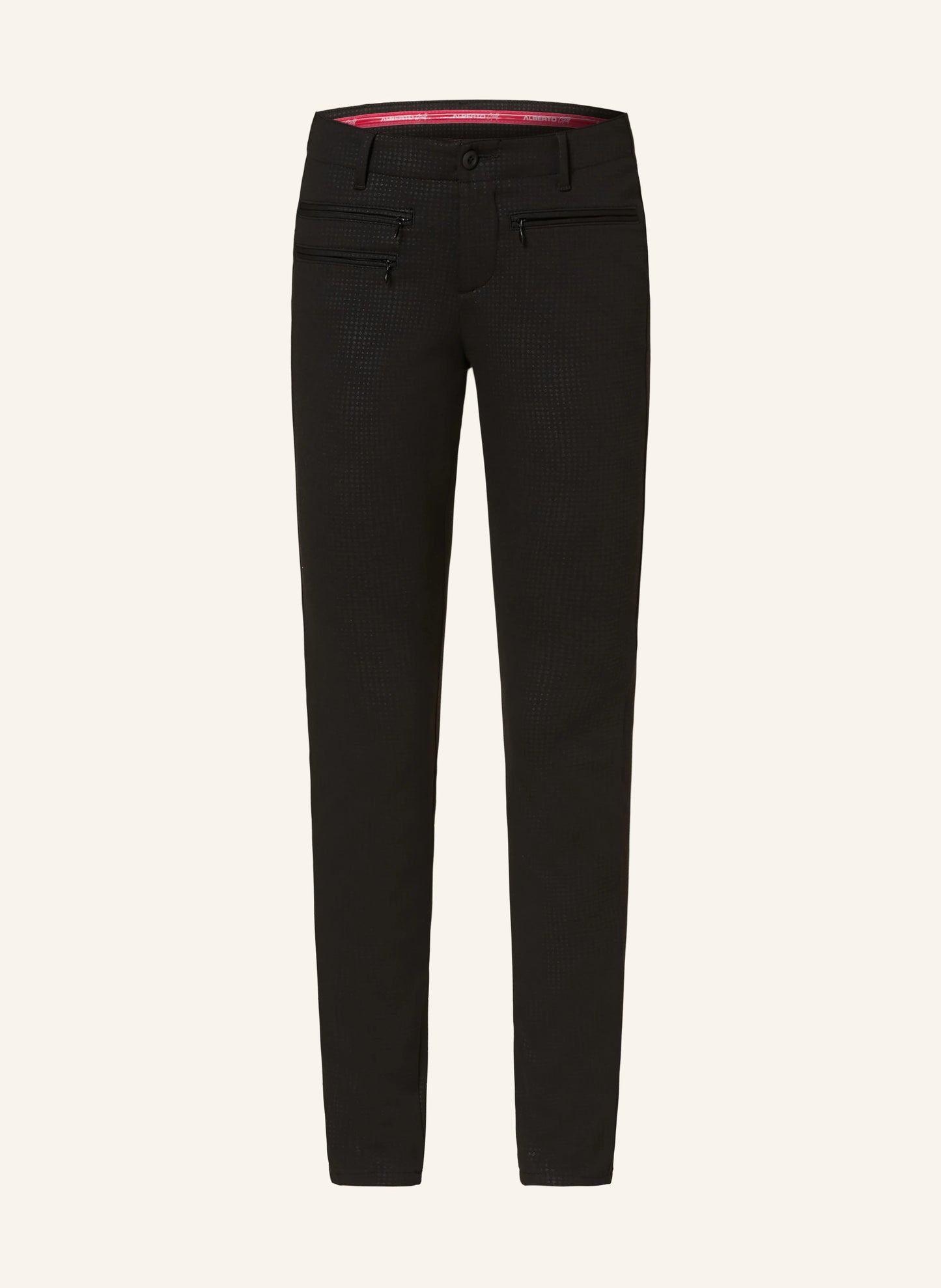 Alberto Ladies Trousers Tina - Black Jersey