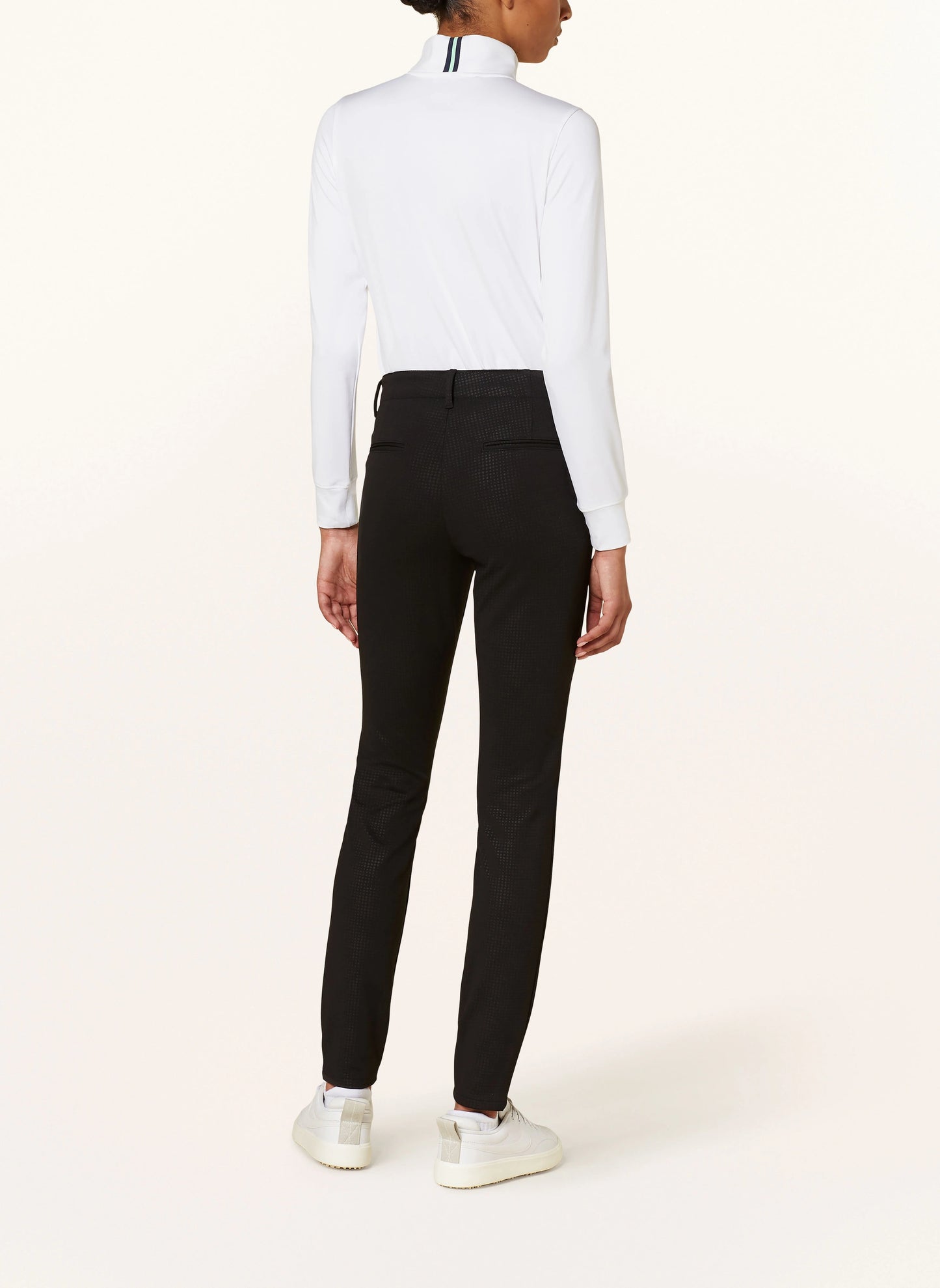 Alberto Ladies Trousers Tina - Black Jersey