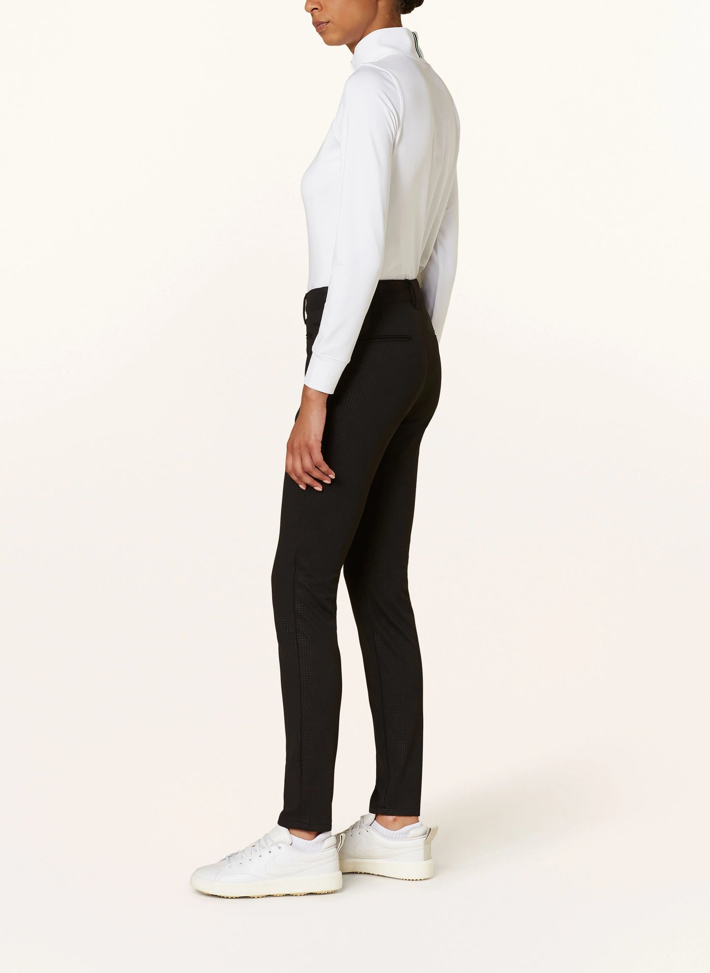 Alberto Ladies Trousers Tina - Black Jersey