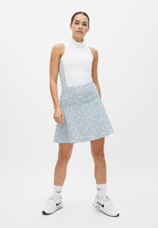 Röhnisch Bonnie Printed Sleeveless - Hexagon Mint
