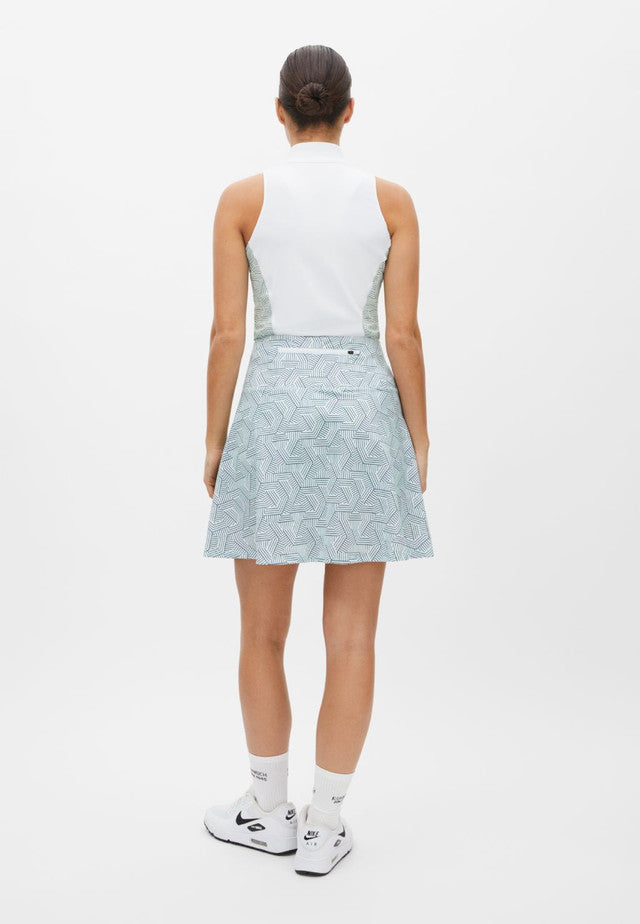 Röhnisch Bonnie Printed Sleeveless - Hexagon Mint