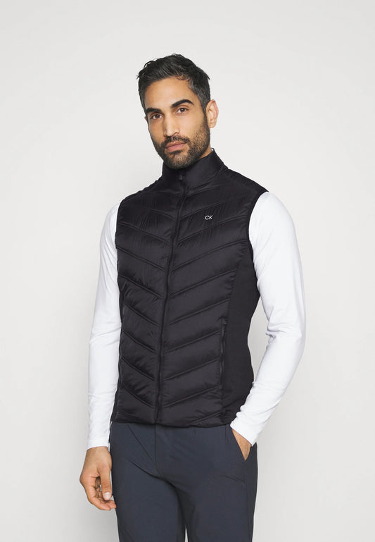 Calvin Klein Men's Frontera Hybrid Gilet - Black