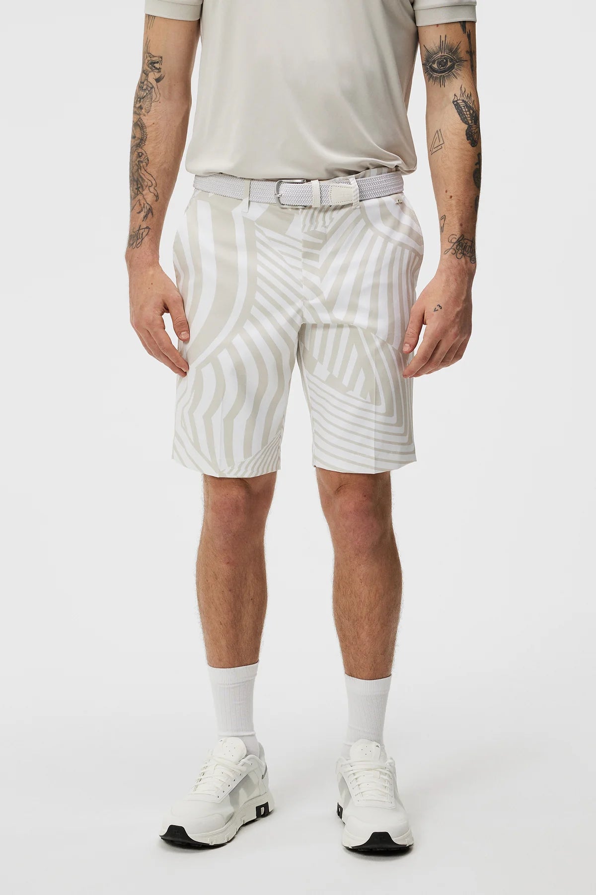J.Lindeberg Men's Eloy Print Shorts - Dazzle Wave