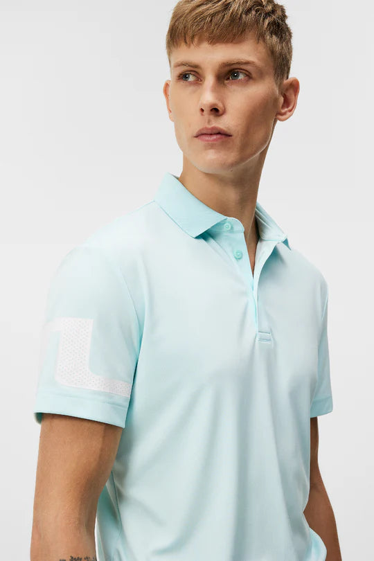 J.Lindeberg Men's Heath Regular Fit Polo