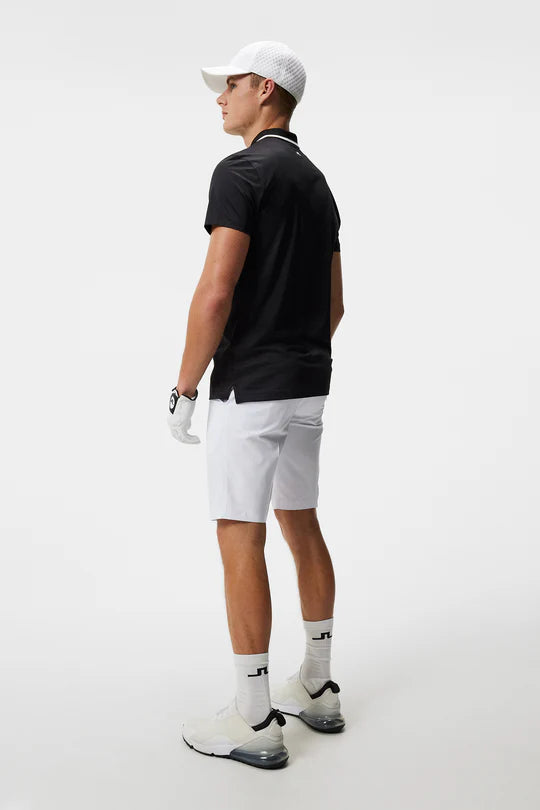 J.Lindberg Men's Luca Regular Fit Polo - Black