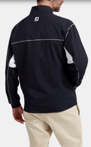 FootJoy Men's Full-Zip Windshirt - Navy White