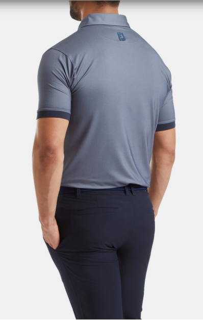 FootJoy Men's Banded Birdseye Polo
