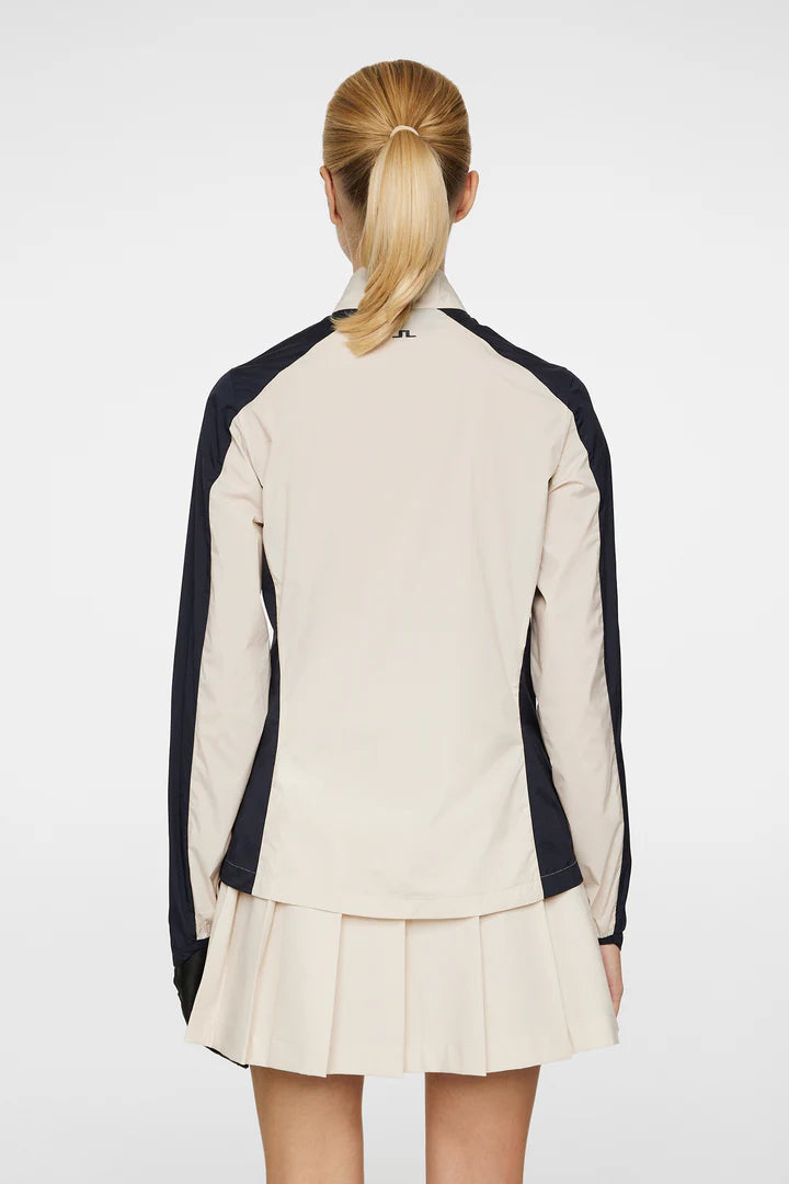 J.Lindeberg Ladies Thorine Wind Jacket - Moonbeam