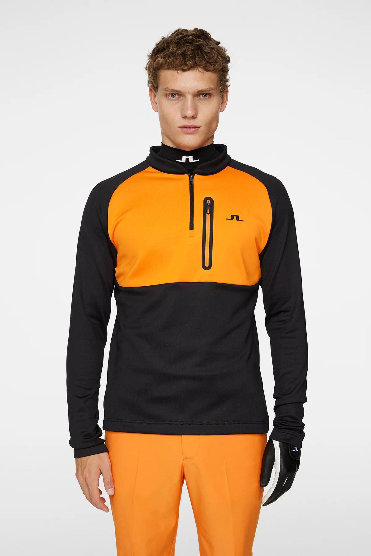 J.Lindeberg Men's Adam Quarter Zip Mid Layer
