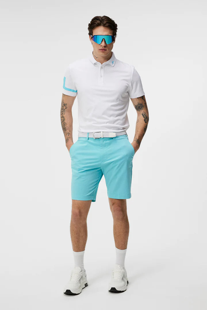 J.Lindeberg Men's Vent Tight Shorts - Blue Curacao