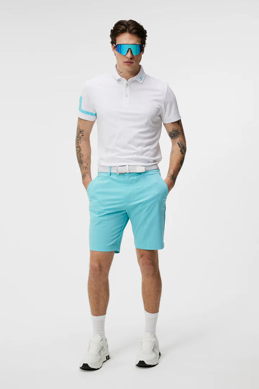 J.Lindeberg Men's Vent Tight Shorts - Blue Curacao