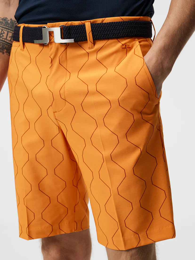 J.Lindeberg Diamond Shorts - Russet Orange