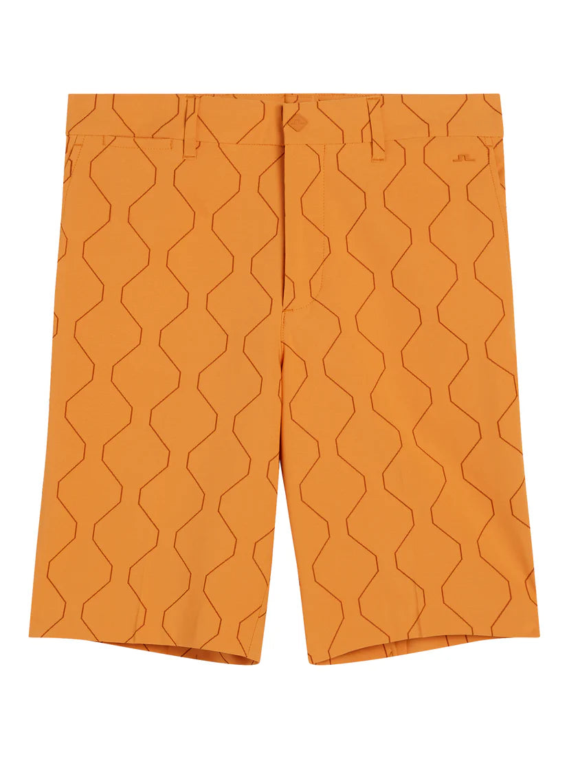 J.Lindeberg Diamond Shorts - Russet Orange