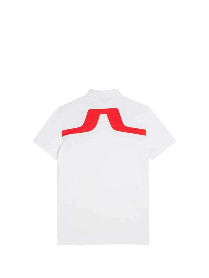 J.Lindeberg Men's KV Print Regular Fit Polo