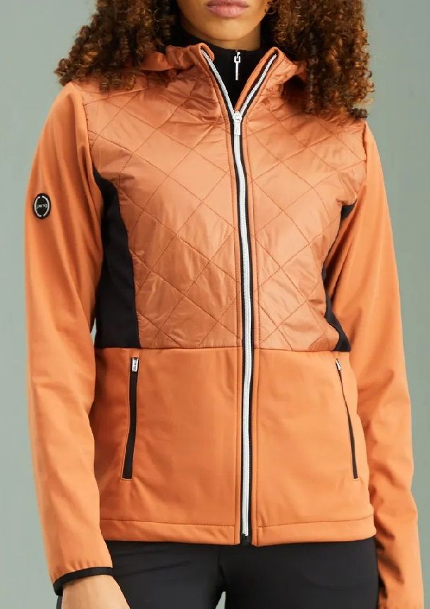 PING Ladies Gem Jacket - Auburn / Black