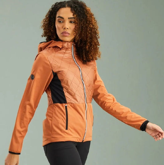 PING Ladies Gem Jacket - Auburn / Black