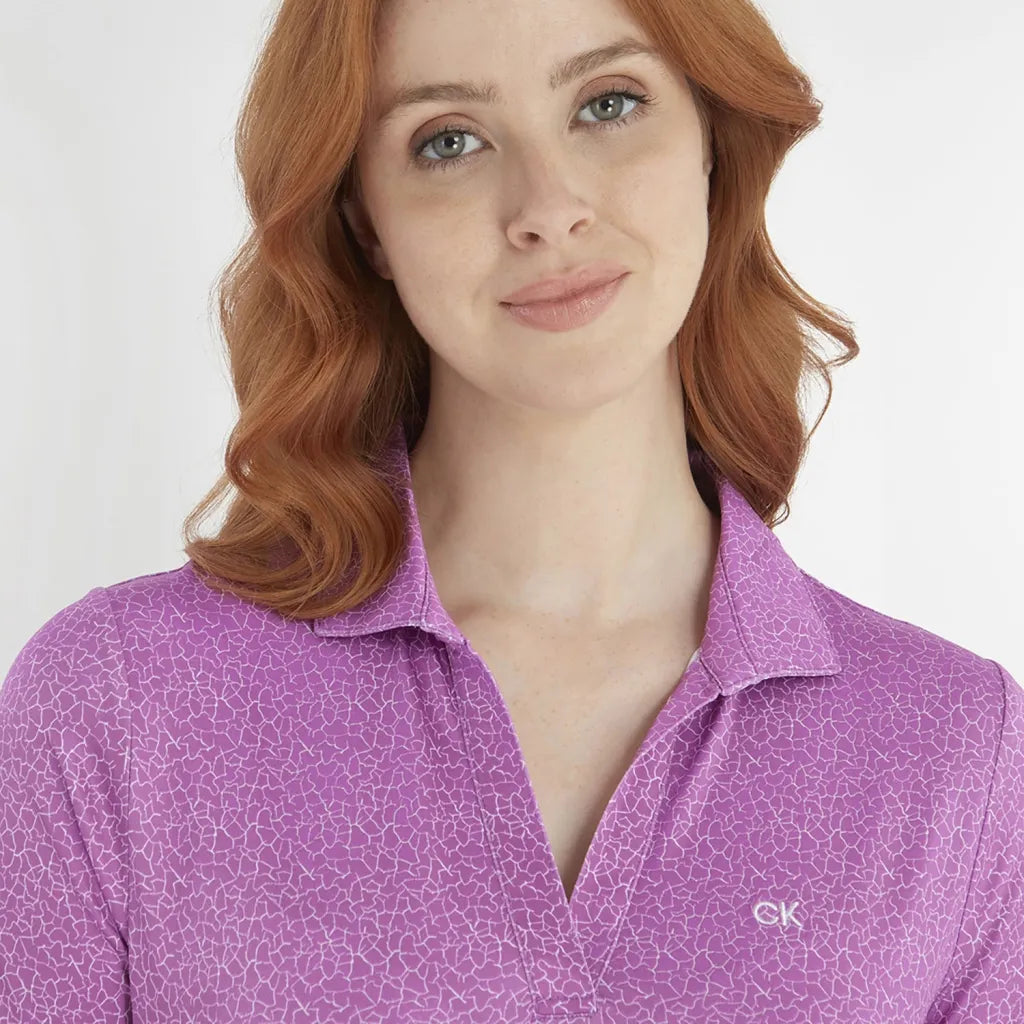 Calvin Klein Crackle Polo Shirt