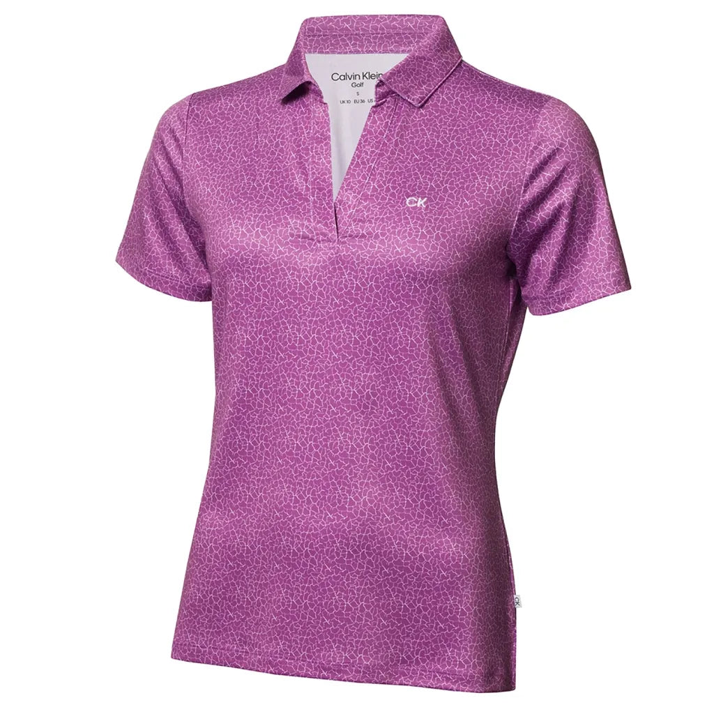 Calvin Klein Crackle Polo Shirt