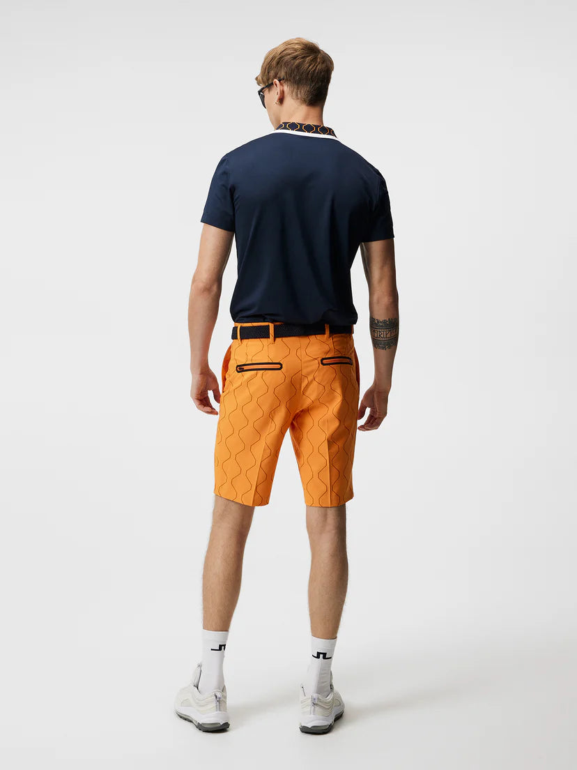 J.Lindeberg Diamond Shorts - Russet Orange