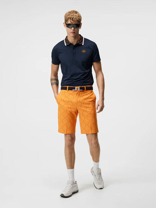 J.Lindeberg Diamond Shorts - Russet Orange