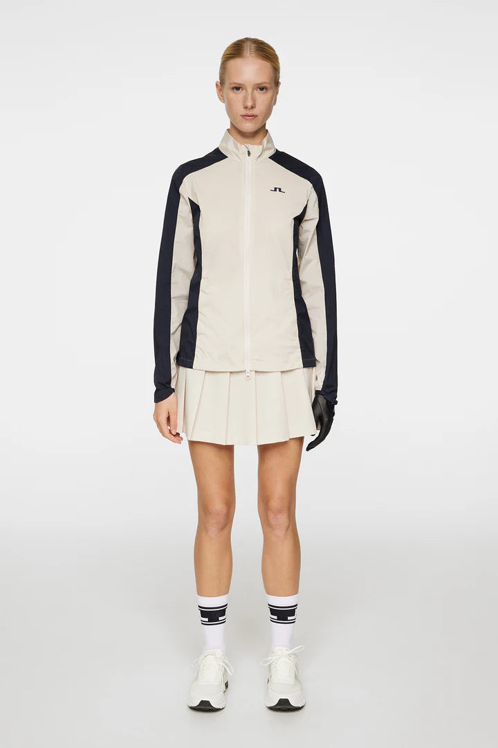 J.Lindeberg Ladies Thorine Wind Jacket - Moonbeam