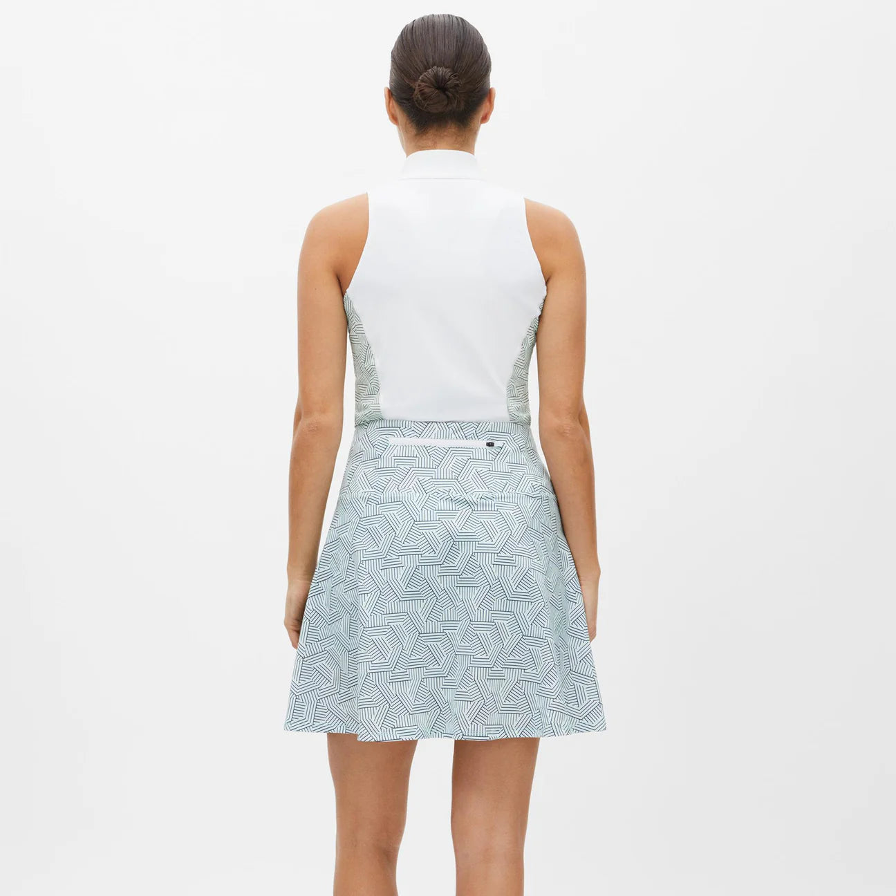 Röhnisch Amy Regular Skort - Hexagon Mint