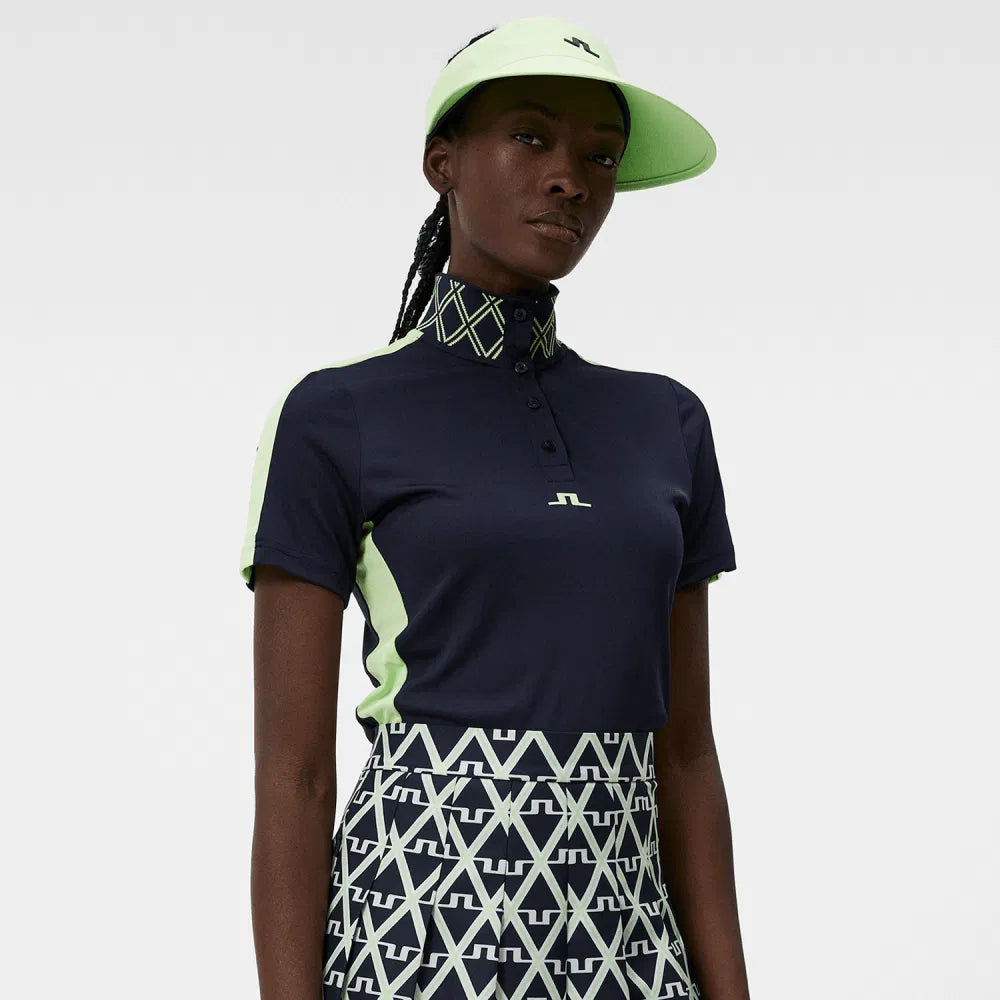 J.Lindeberg Ladies Pip  Polo - JL Navy
