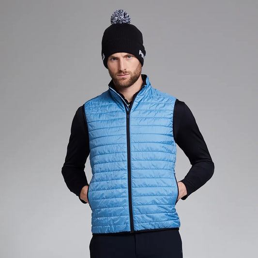PING Men's Vest Norse - Stone Blue