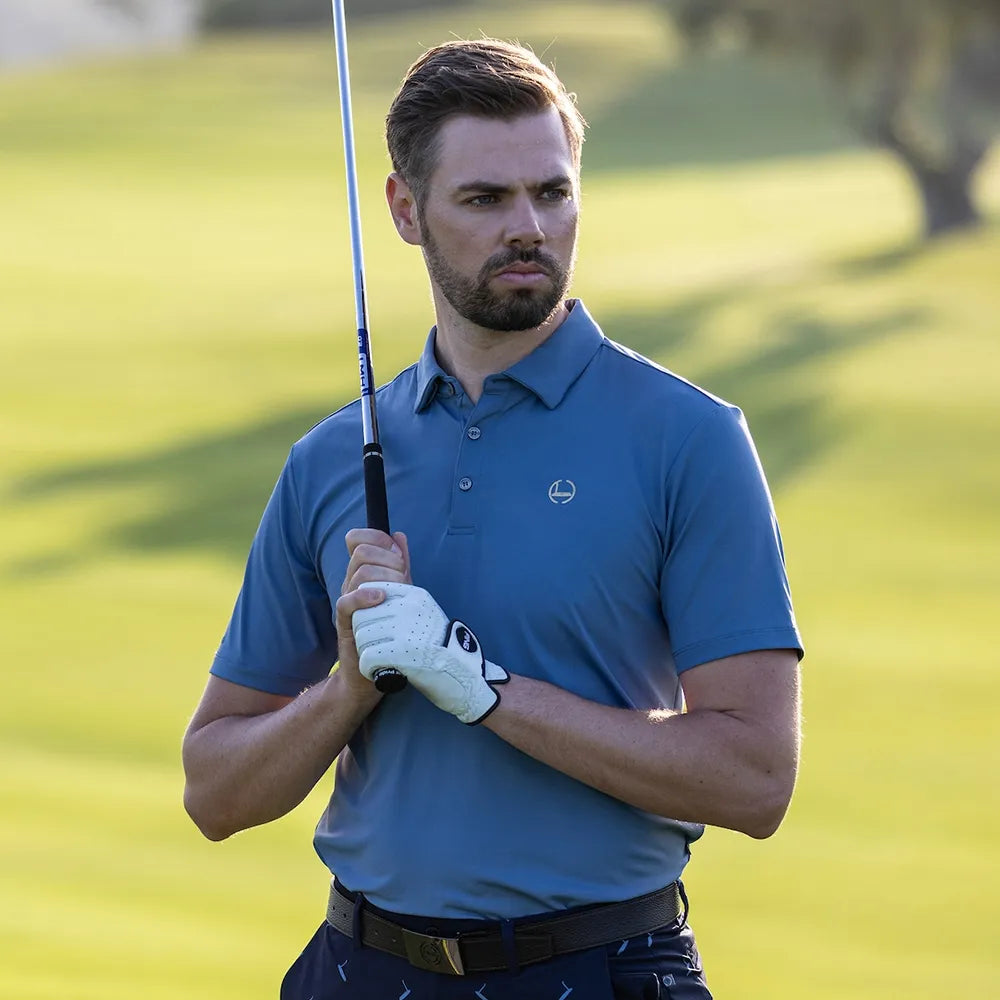 PING Men's Gold Putter Polo