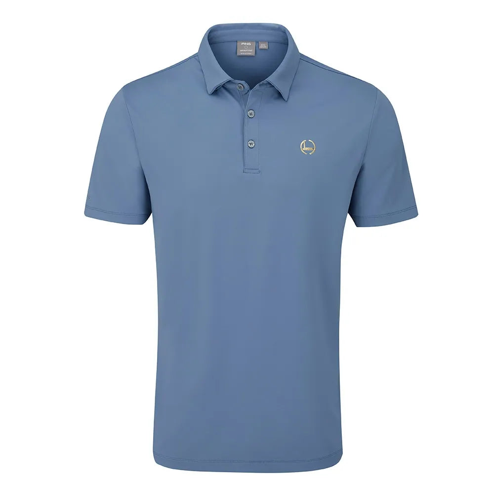 PING Men's Gold Putter Polo