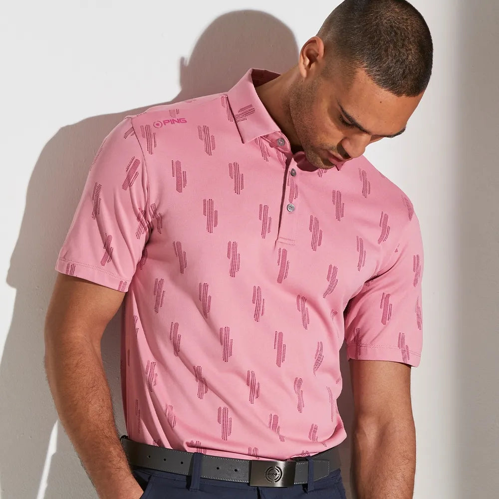 PING Men's Arizona Cactus Polo
