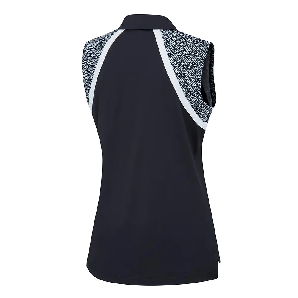 PING Ladies Ansie Polo - Navy / White