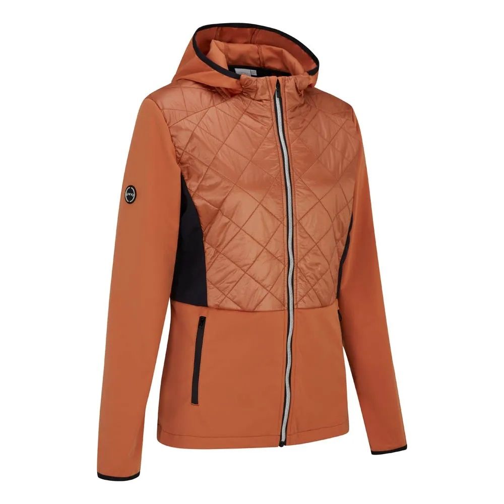 PING Ladies Gem Jacket - Auburn / Black