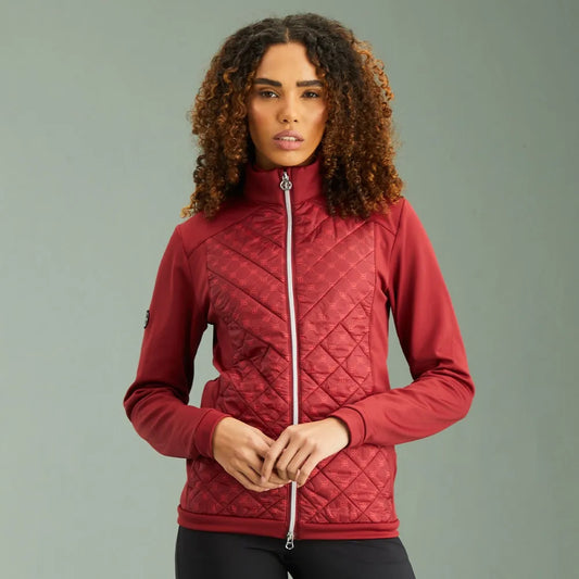 PING Ladies Ashlynn Jacket - Tibetan Red