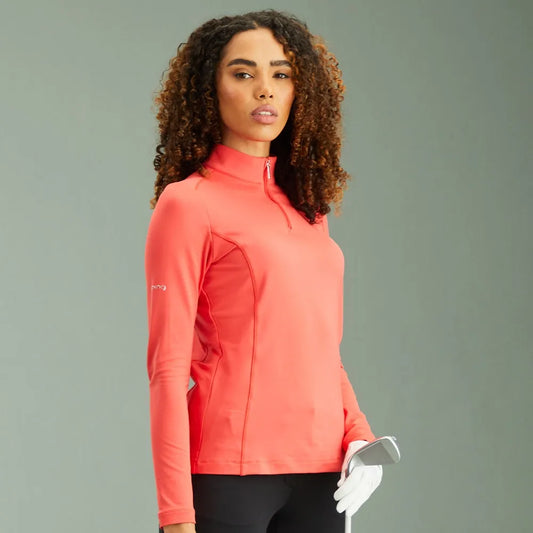 PING Aveline Polo Shirt - Cayenne