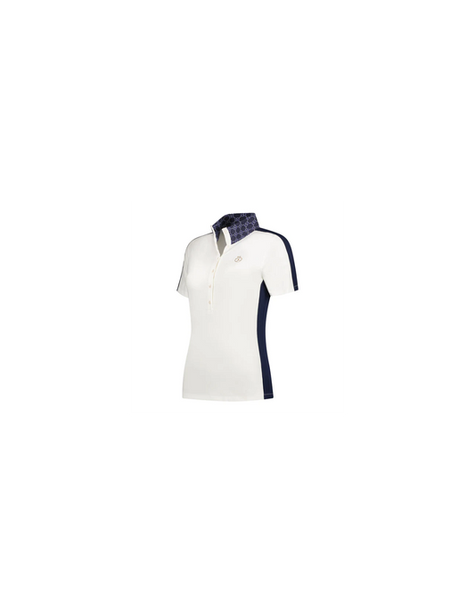 PAR 69 Billy Top - White Dark Navy