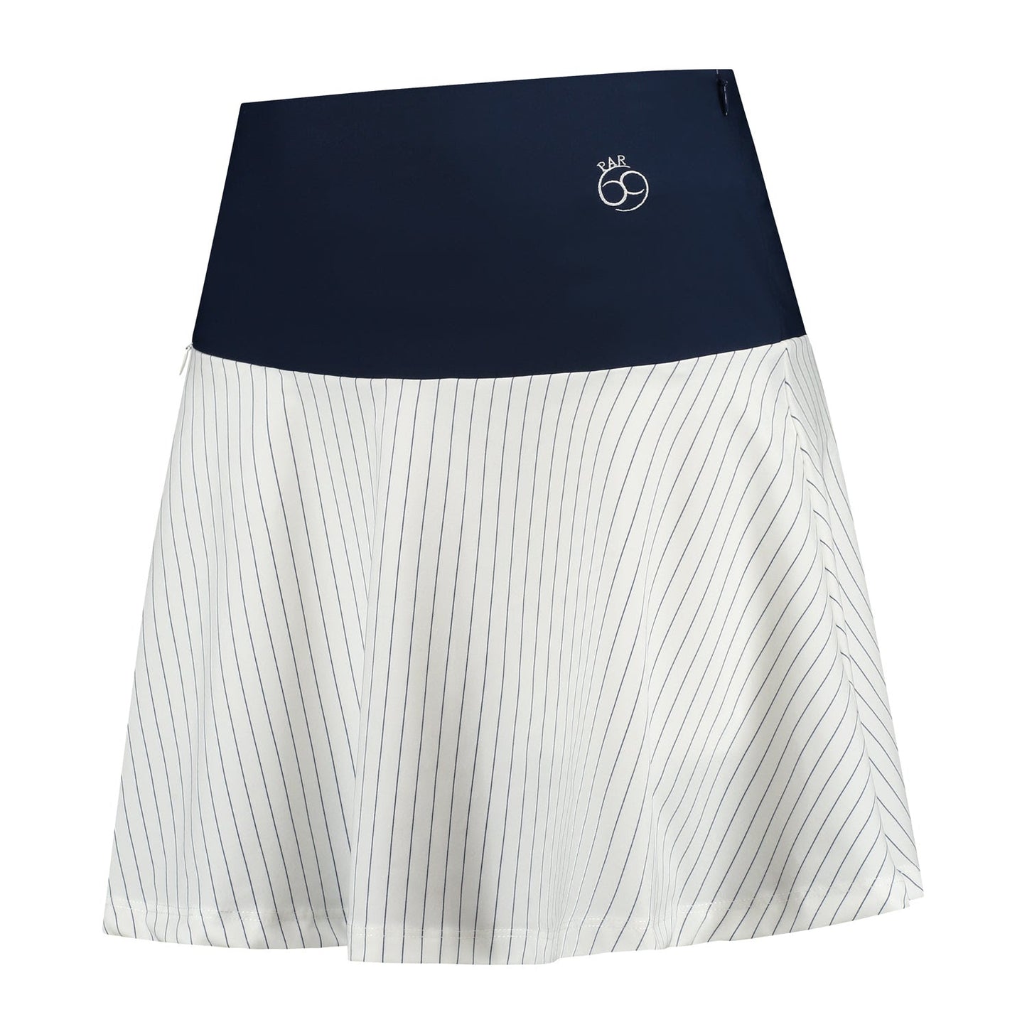 PAR 69 Blo Skirt - White Dark Navy Stripe